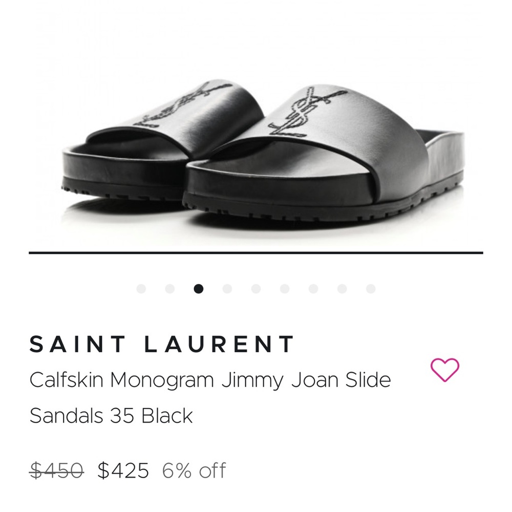 SAINT LAURENT Slides 37
